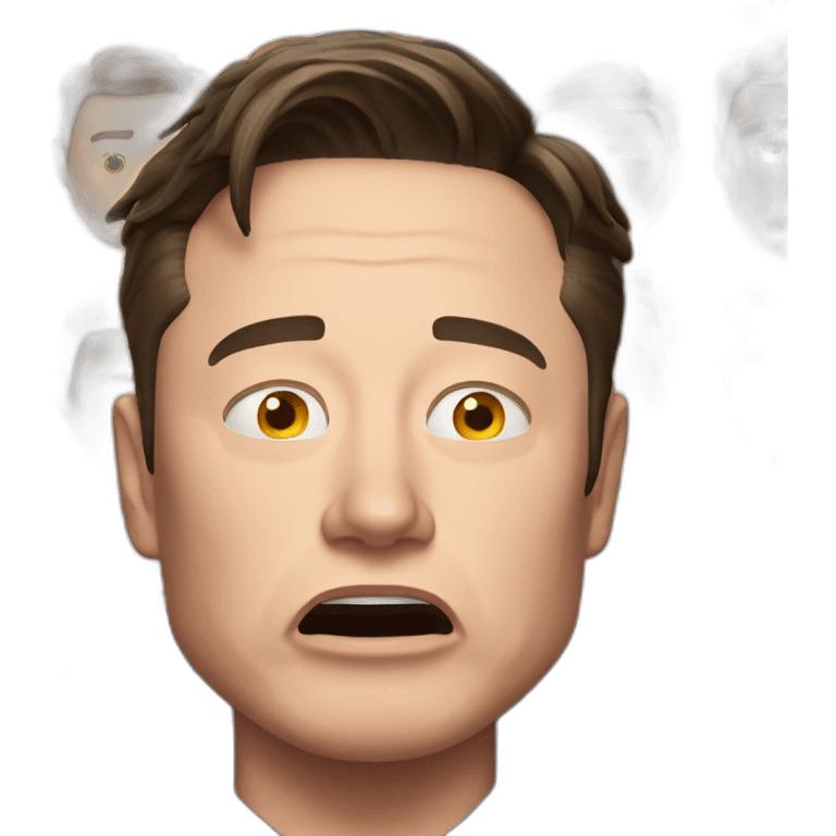 Elon Musk crying  emoji