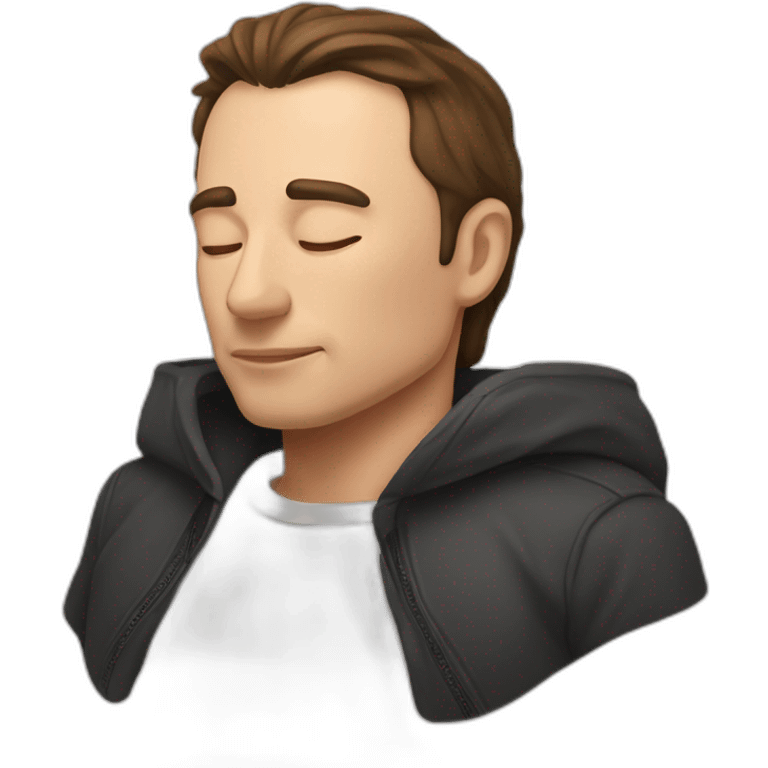 Élon Musk is sleeping emoji