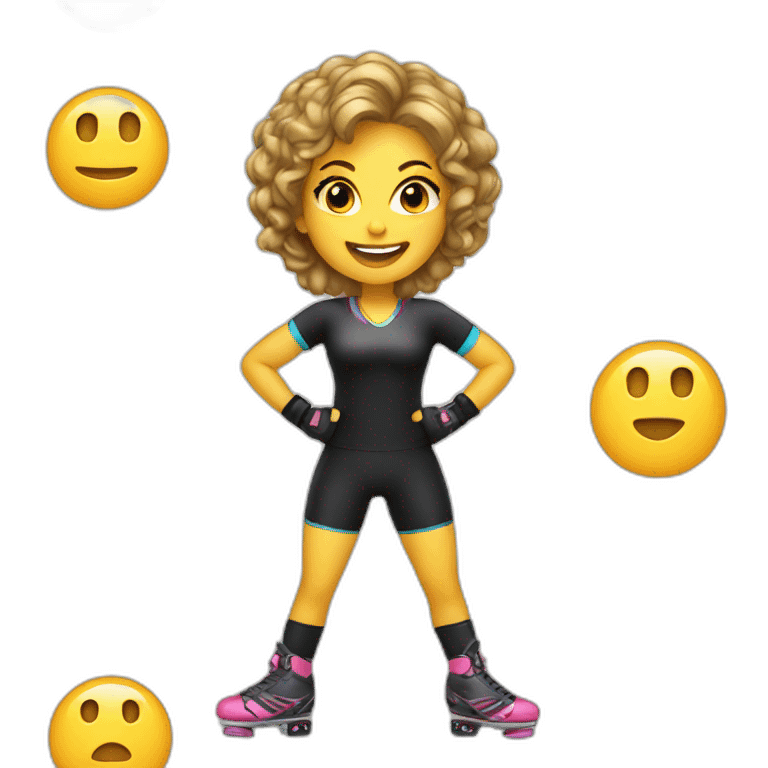 Rollergirl winner emoji