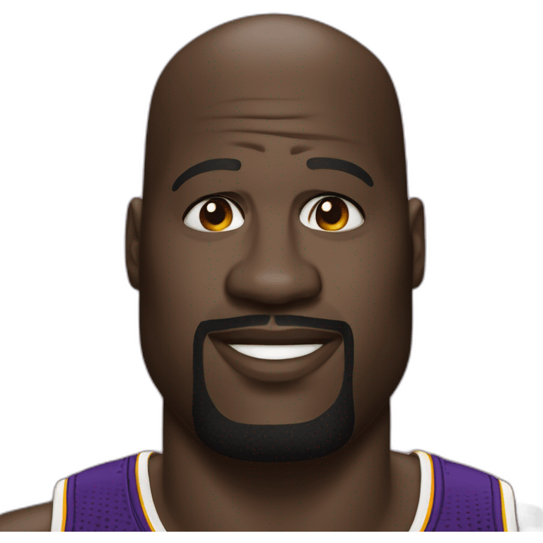 Shaquille O'Neal emoji