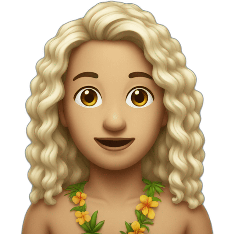 halbgott maui portrait emoji