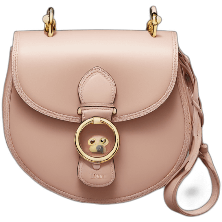 saddle bag dior emoji