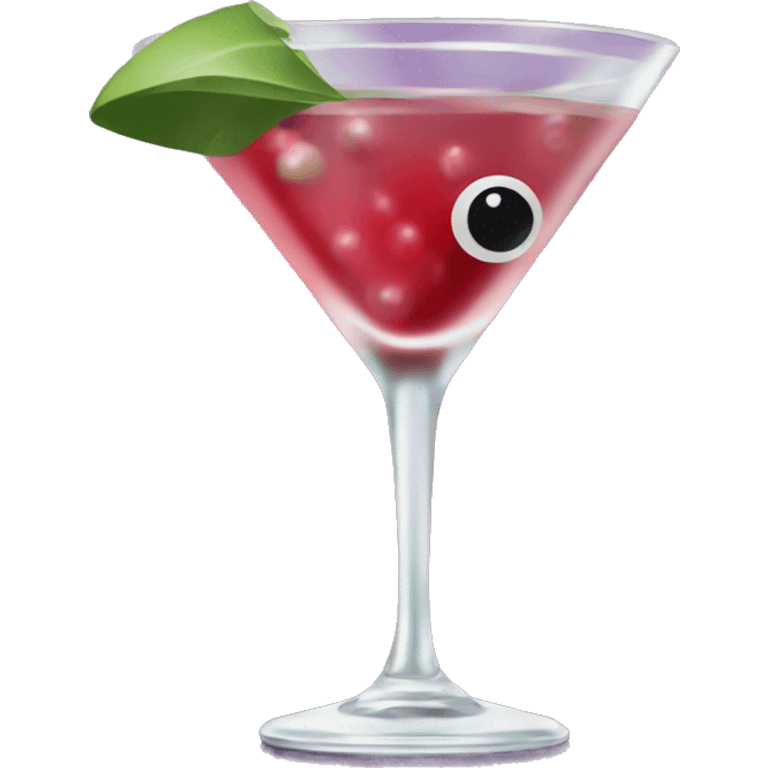 Dingleberry martini emoji