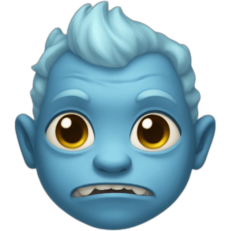 baby blue ogre emoji