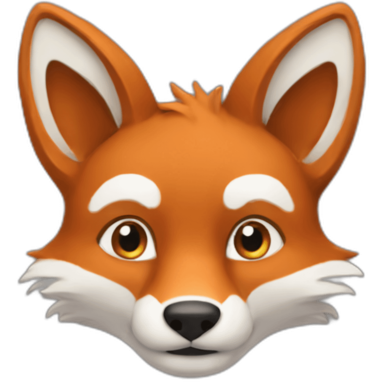 renard qui dit salut emoji