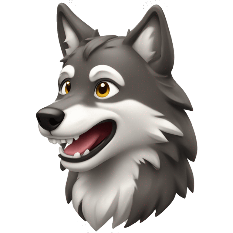 smiling wolf emoji