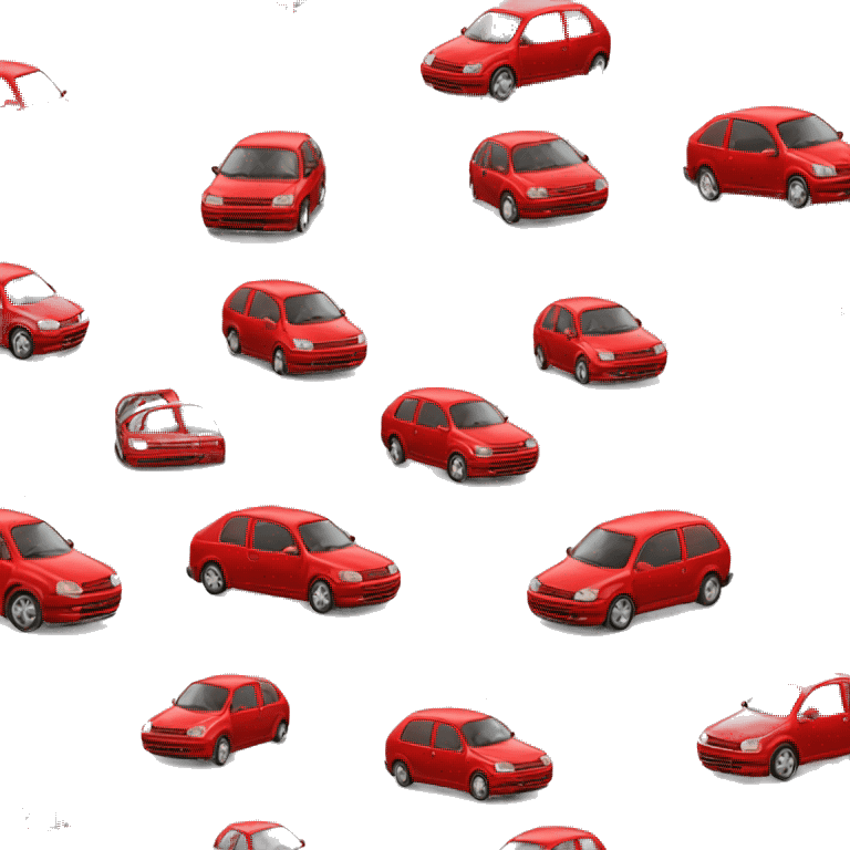 red volkswagen mk4 emoji