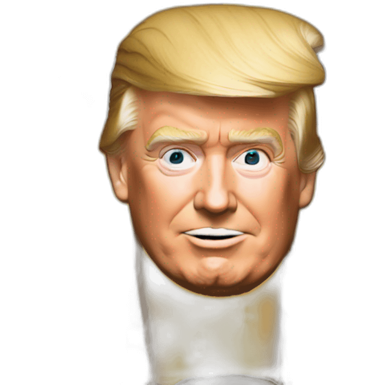 Donald trump beer emoji