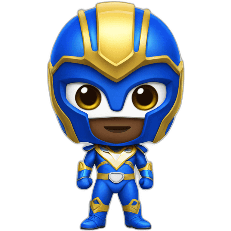 blue power ranger emoji