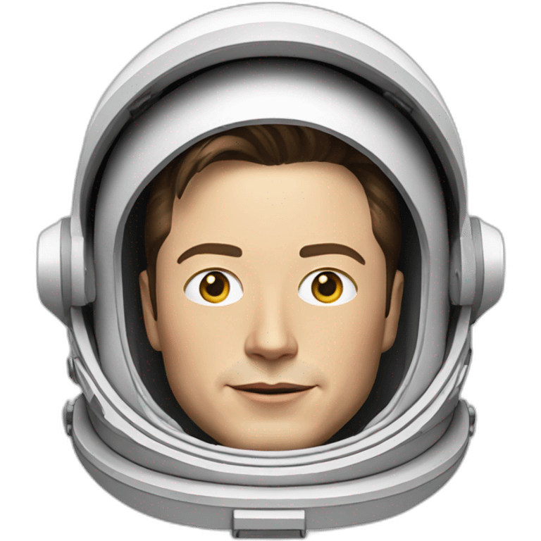 elon musk in astronaut suit emoji