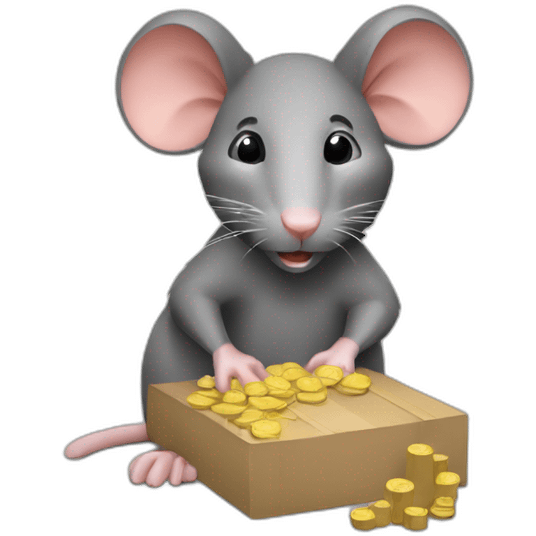 rat trading stocks emoji