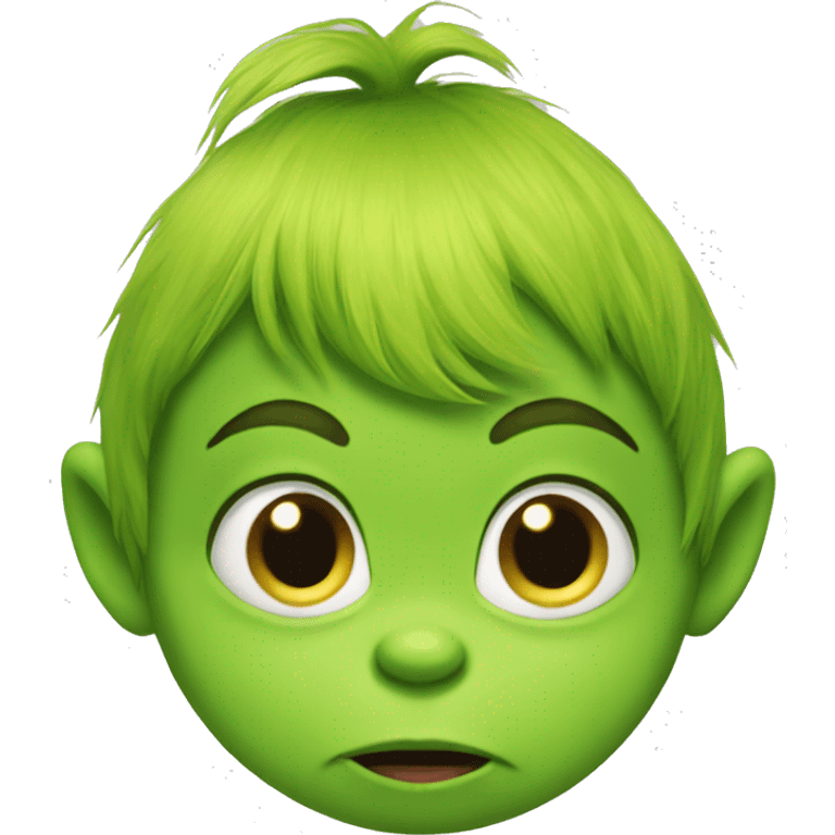 Grinch baby emoji