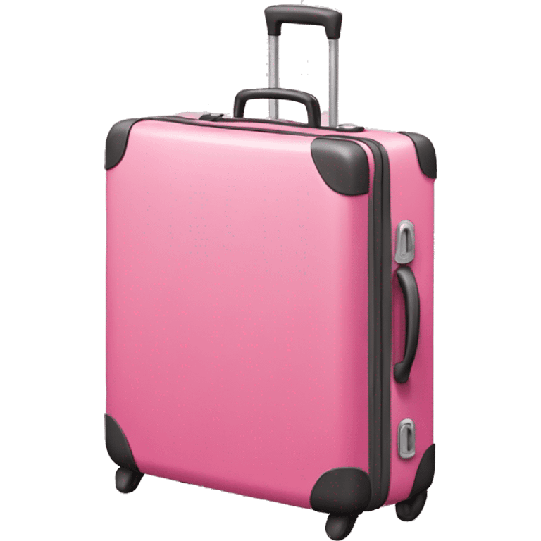 pink suitcase emoji