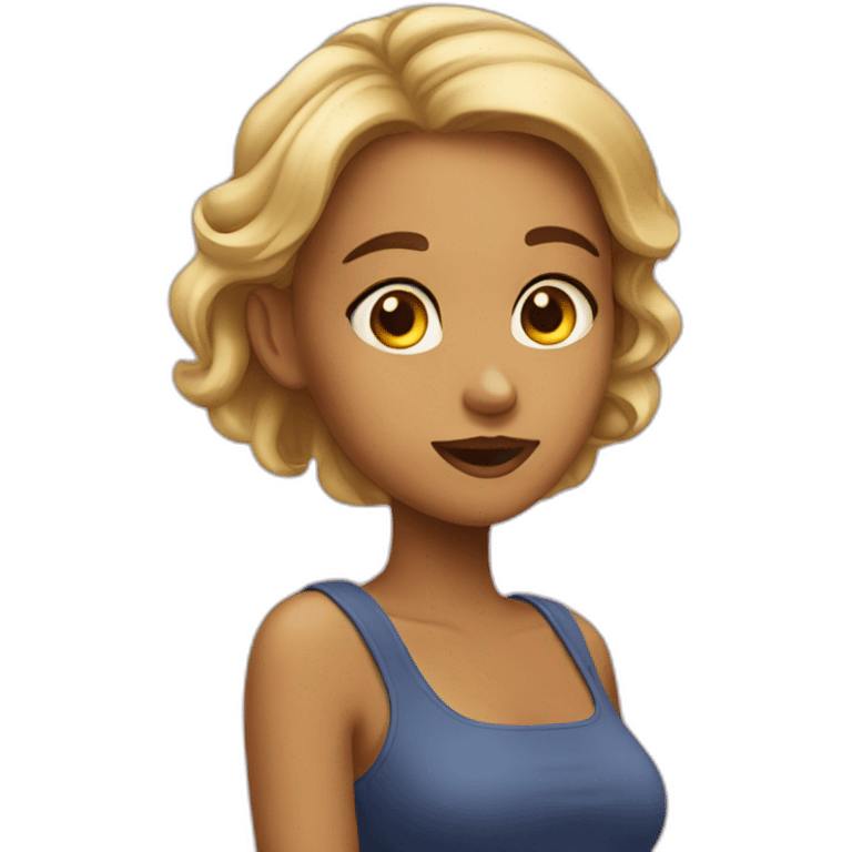 Girl gossip  emoji