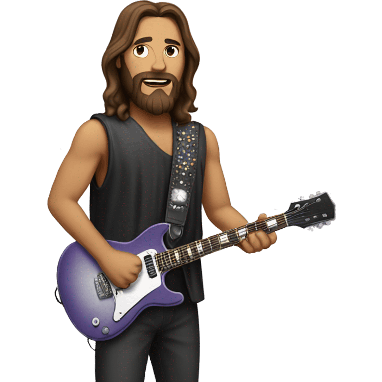 jesus as rock superstar emoji