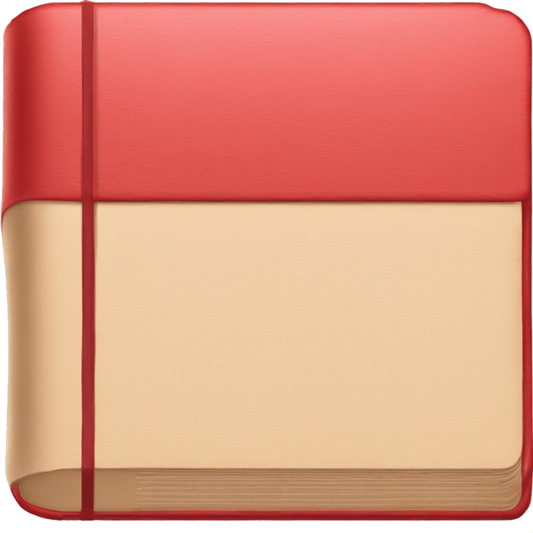 cherry red book emoji