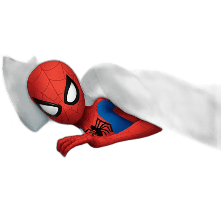 Spider man sleeping  emoji