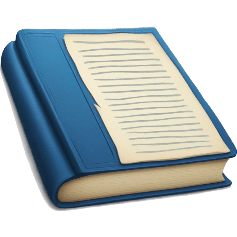 blue book  emoji