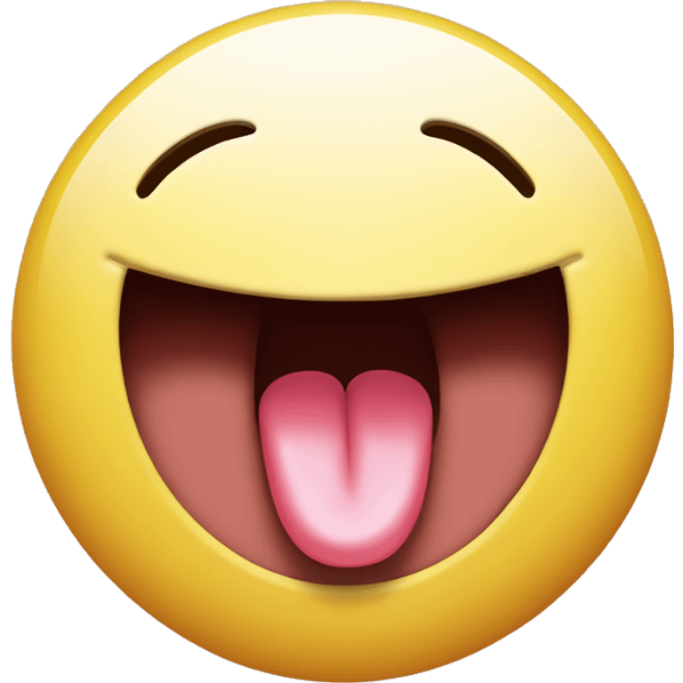 smiley face with tongue sticking out  emoji