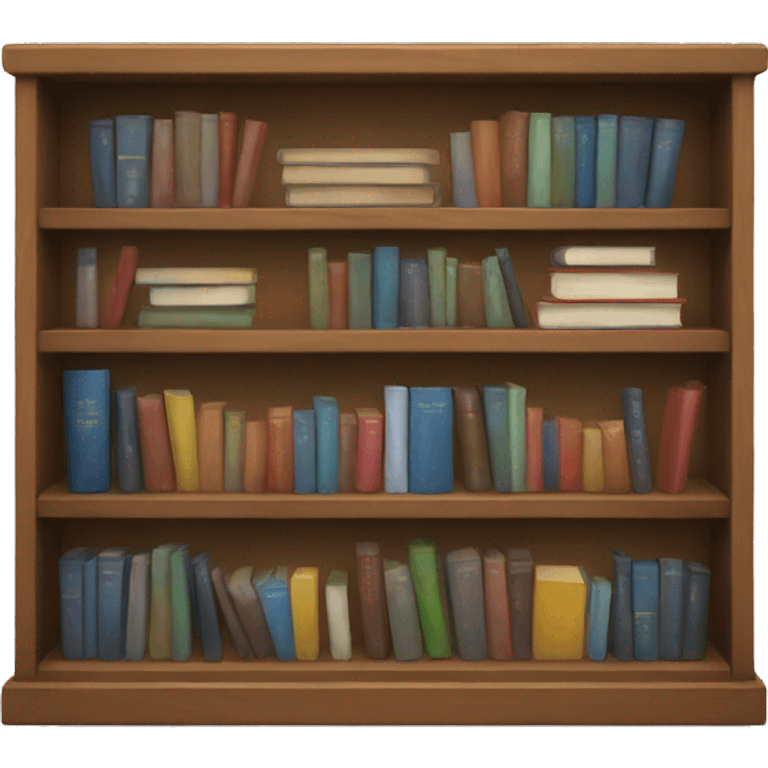 small bookshelf emoji