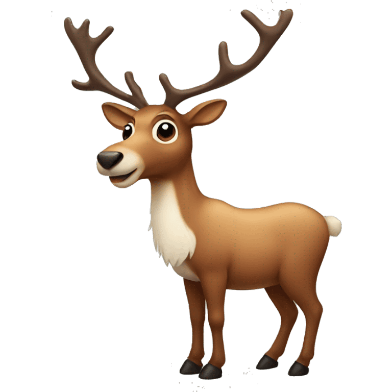 Reindeer emoji