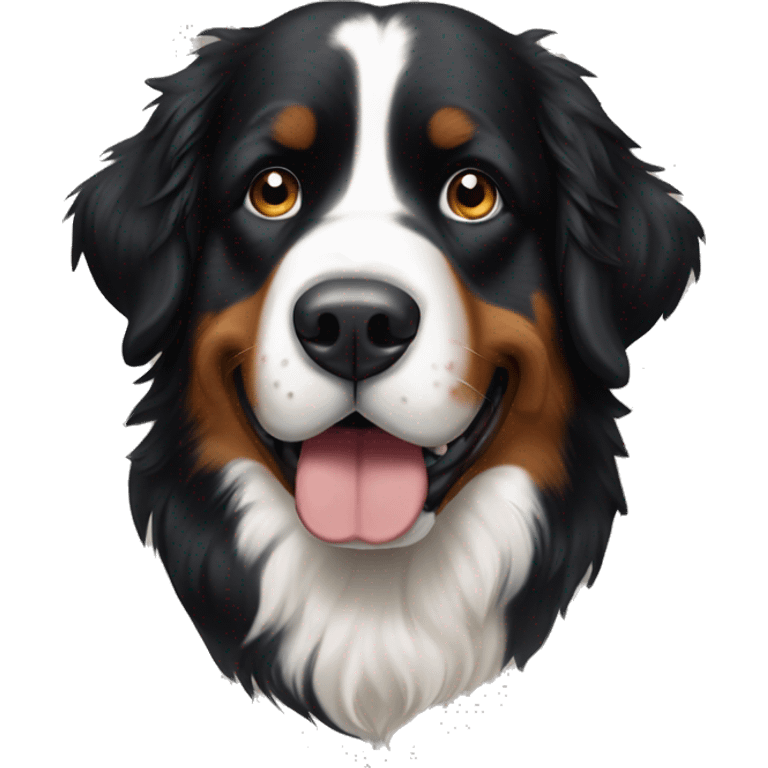 Bernese mountain dog  emoji