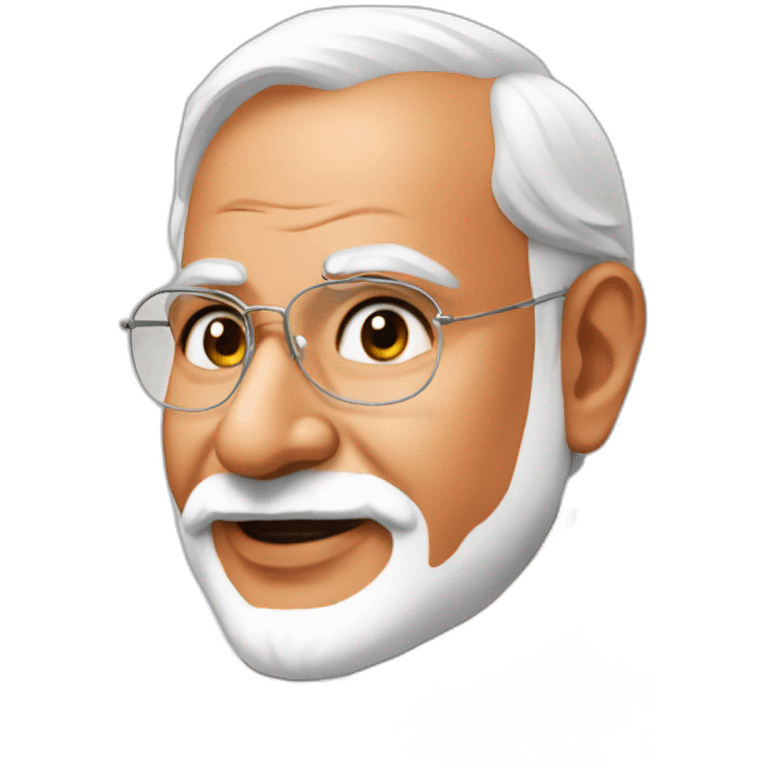 Modi ji is on eagle emoji