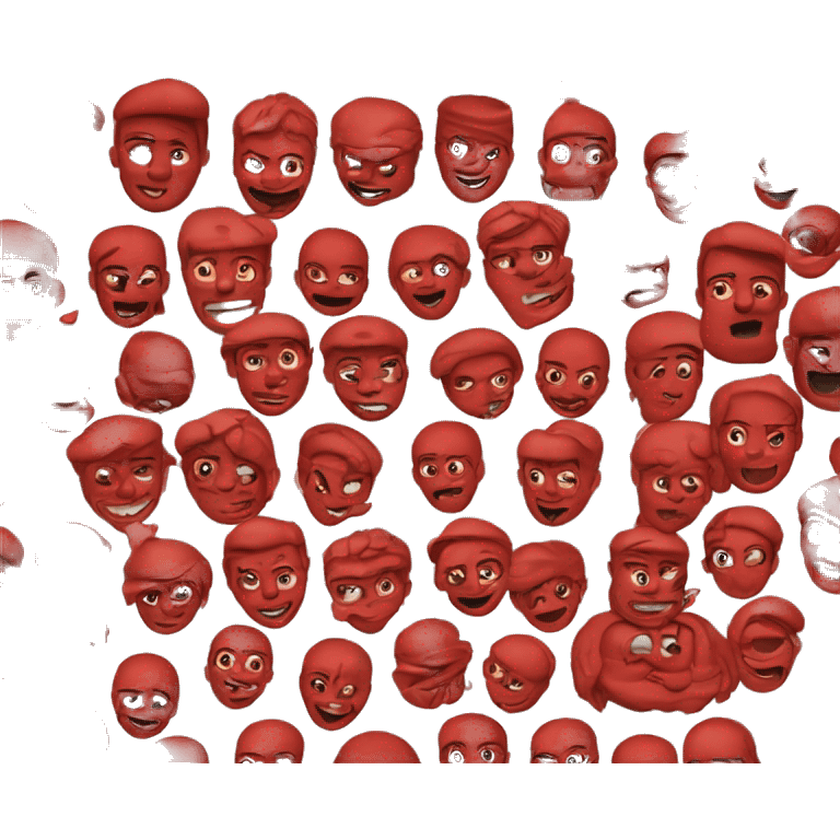 Faca com líquido vermelho na ponta  emoji