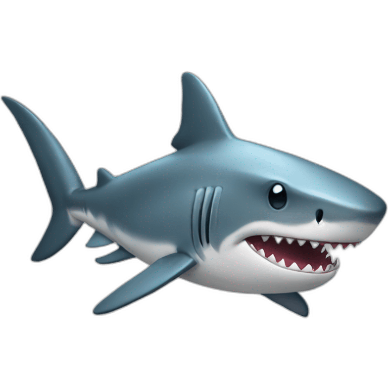 shark cute emoji