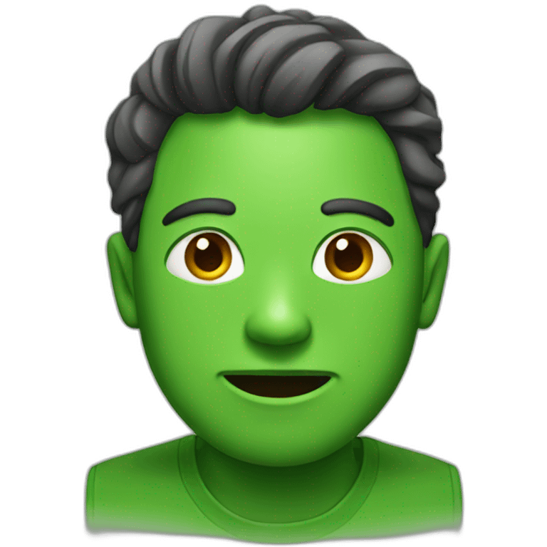 green face emoji emoji