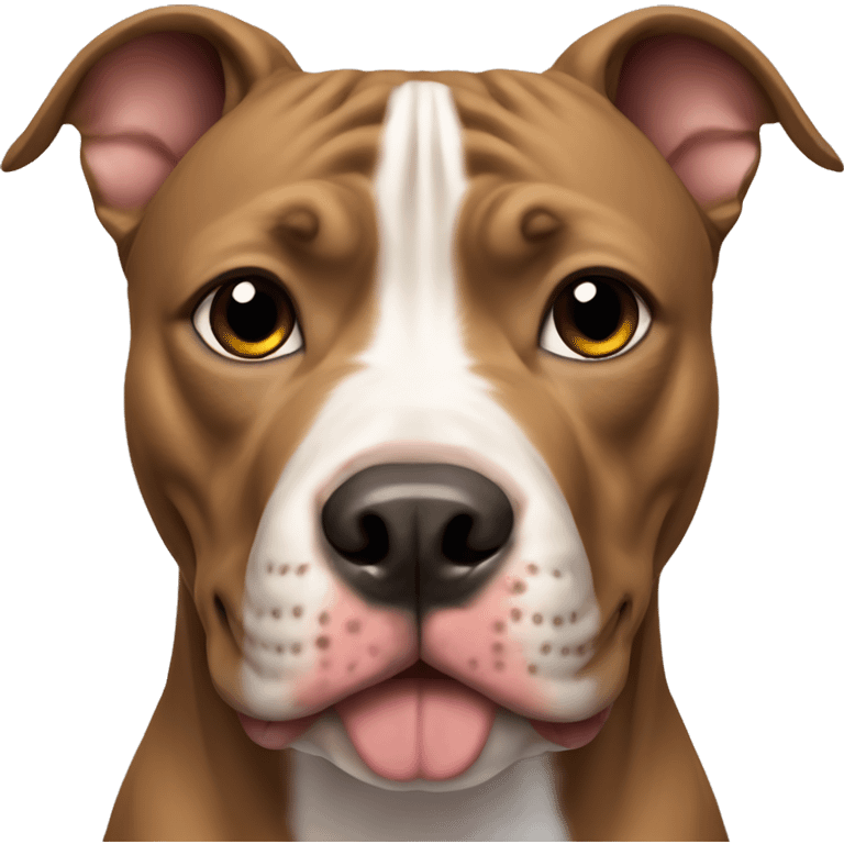 Pitbull dog  emoji