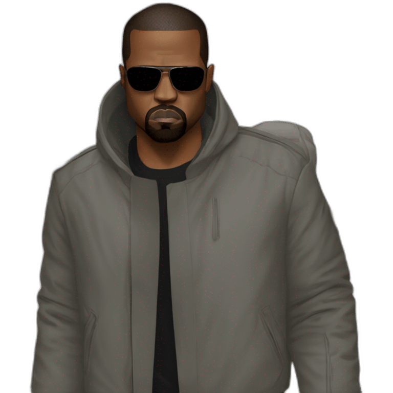 kanye-west terminator emoji