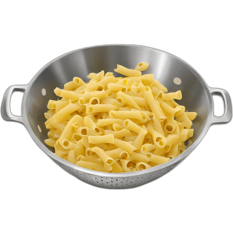 pasta in a colander emoji