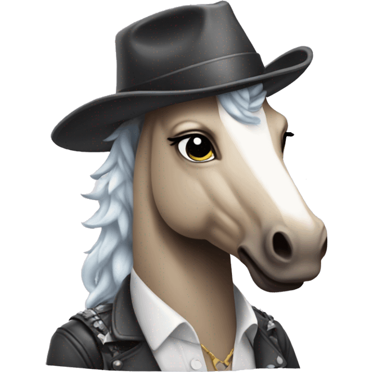 Gangster unicorn  emoji