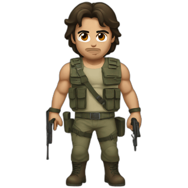 Rambo guerra emoji