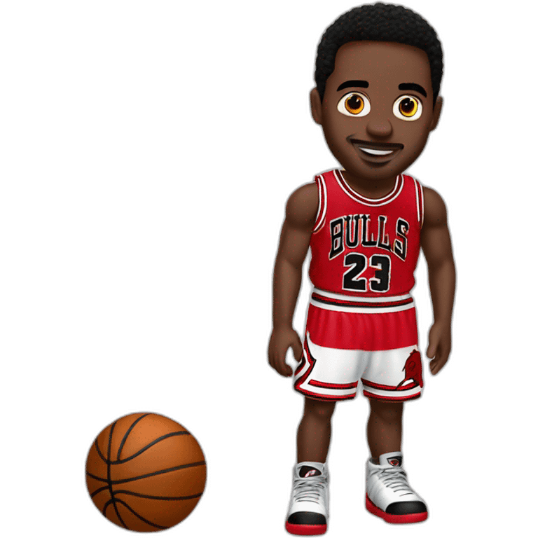 Jordan-Chicago Bulls emoji