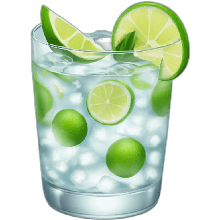 Gin and tonic emoji