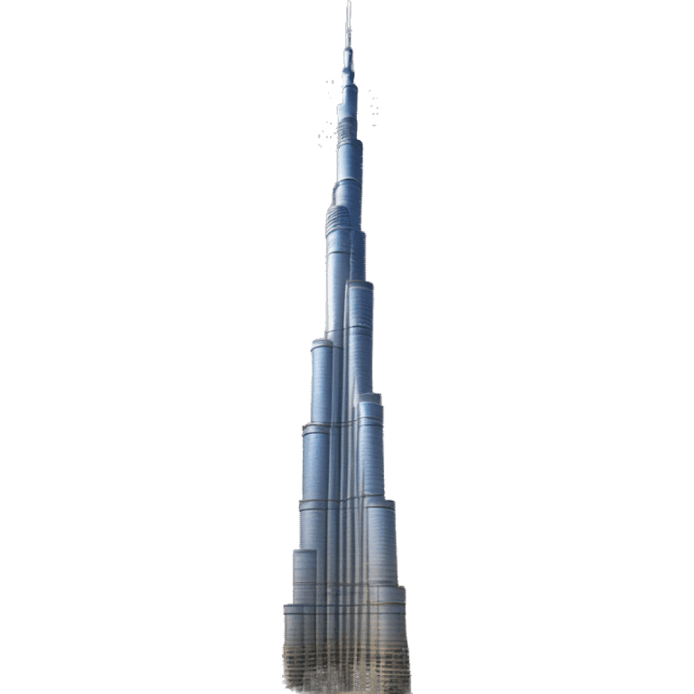 photorealistic Burj khalifa emoji