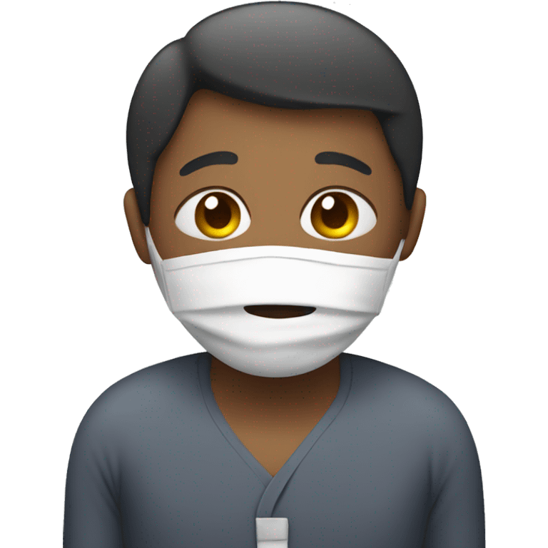 person who is sick emoji