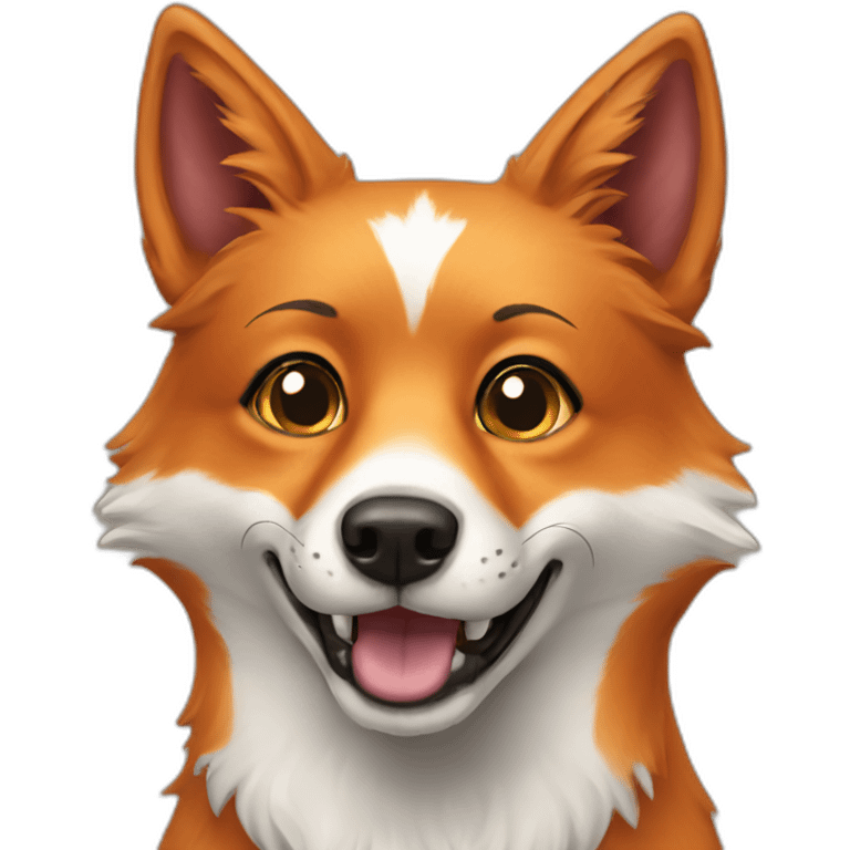 fox dog emoji