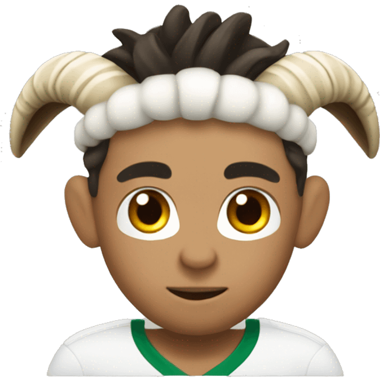 Ronaldo as goat emoji