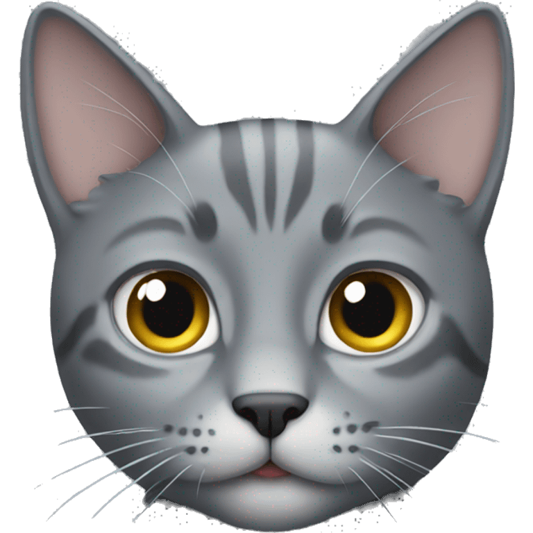 grey cat emoji  emoji