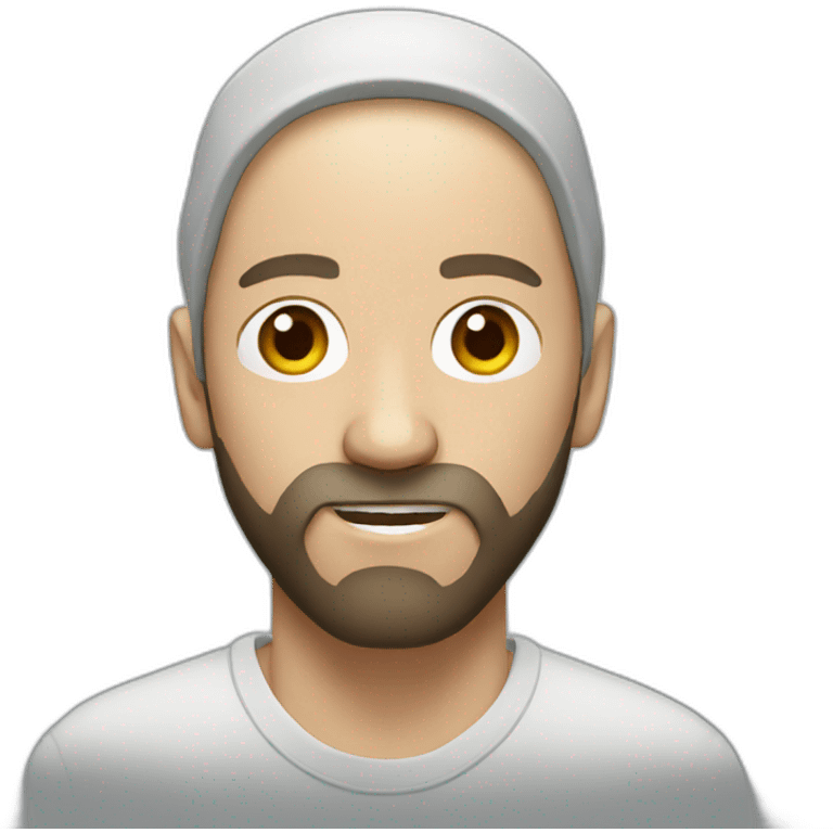 Eminem With a beard emoji