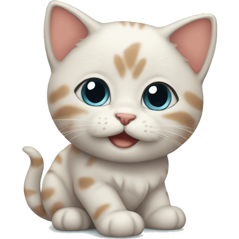 cute kitten emoji