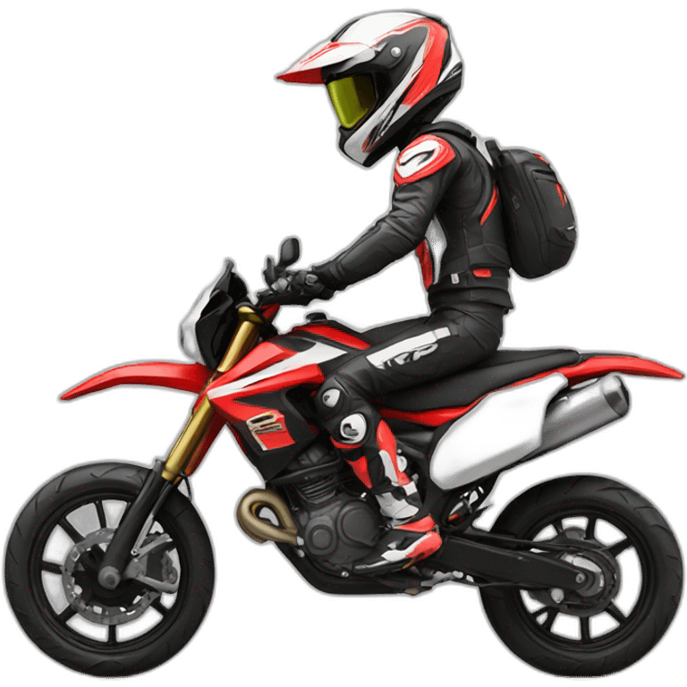 Supermotard emoji