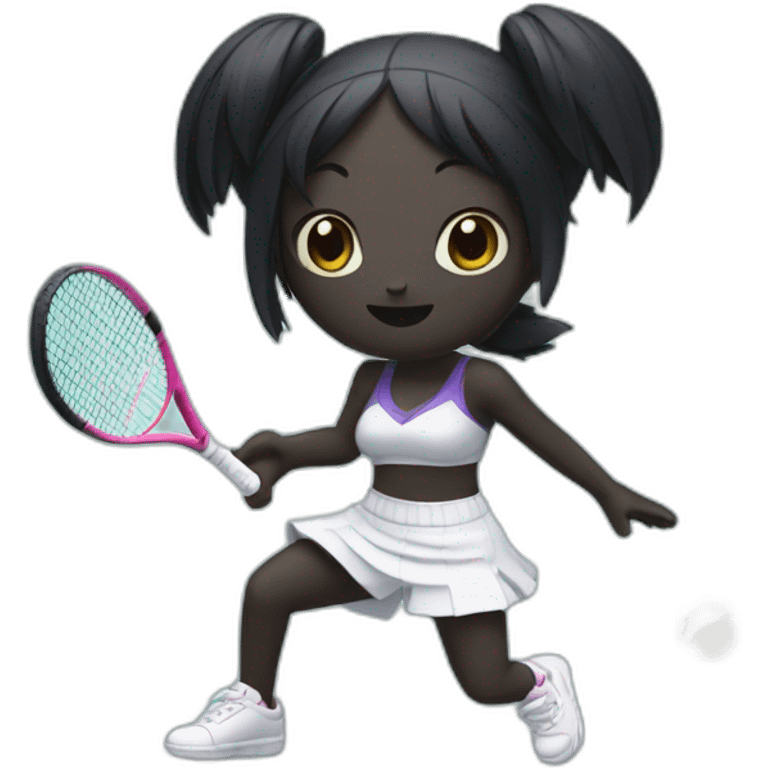 kuromi play tennis emoji