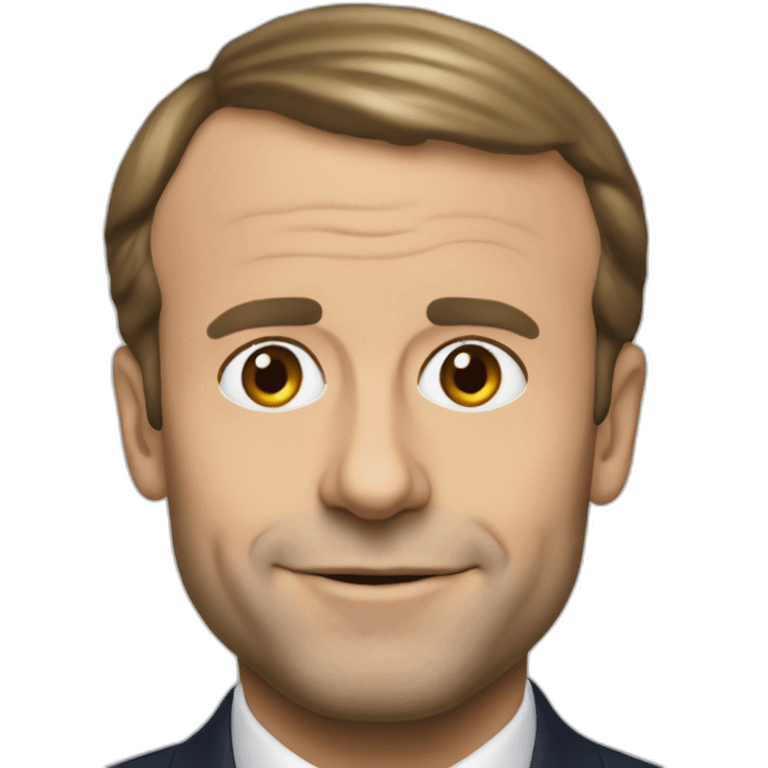 Emmanuel Macron emoji