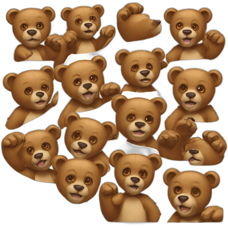 team of bears emoji