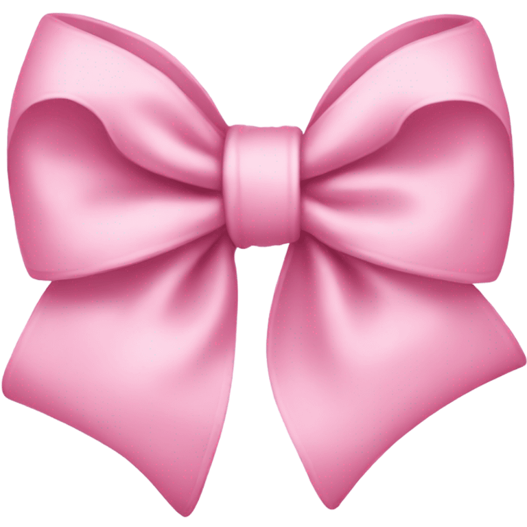 Baby pink bow emoji