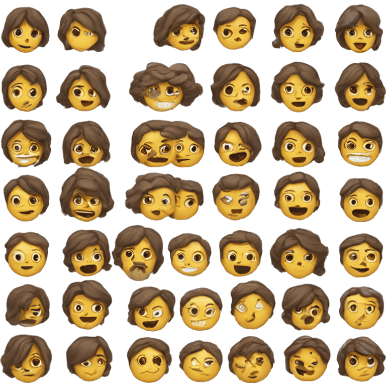 Emoji pelirroja emoji